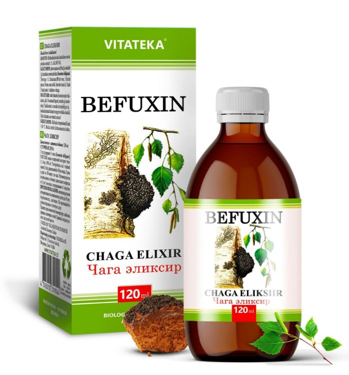 Obrázok z Befuxin – extrakt z čagy – 120 ml – Vitateka