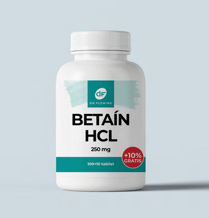 Obrázok z Betaín HCL - 110 tabliet - Dr. Fleming