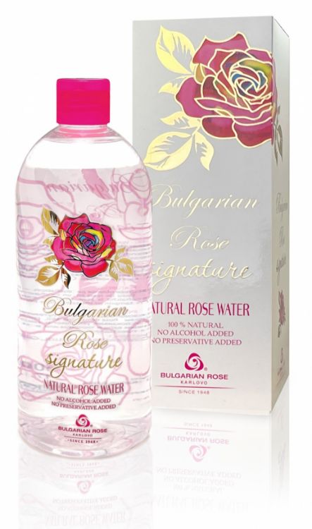 Obrázok z BULGARIAN ROSE SIGNATURE prírodná ružová voda 500 ml - Bulgarian Rose Karlovo
