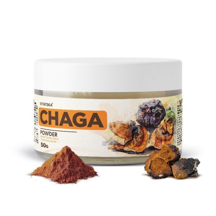 Obrázok z Čaga prášok – 50 g – Vitateka