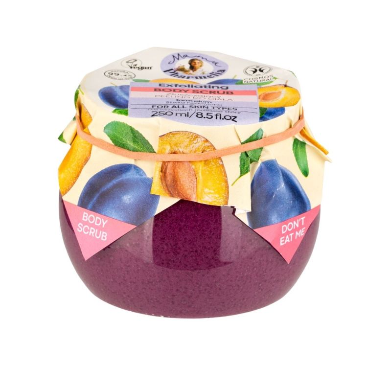 Obrázok z Exfoliačný telový peeling so slivkou - 250 ml - Mama Pharmelia