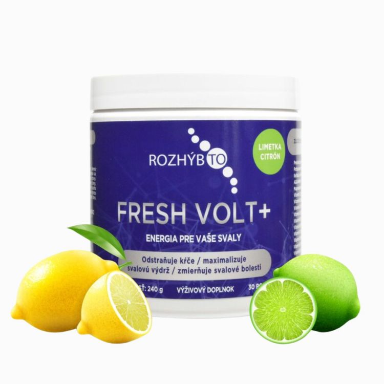 Obrázok z FreshVolt - elektrolytový nápoj (citrón limetka) - 240 g - Rozhýb to