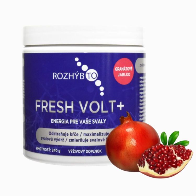 Obrázok z FreshVolt - elektrolytový nápoj (granátové jablko) - 240 g - Rozhýb to