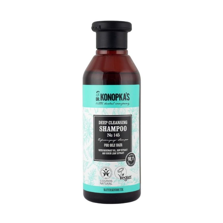 Obrázok z Hĺbkovo čistiaci šampón №145 pre mastné vlasy - 280 ml - Dr. Konopka's