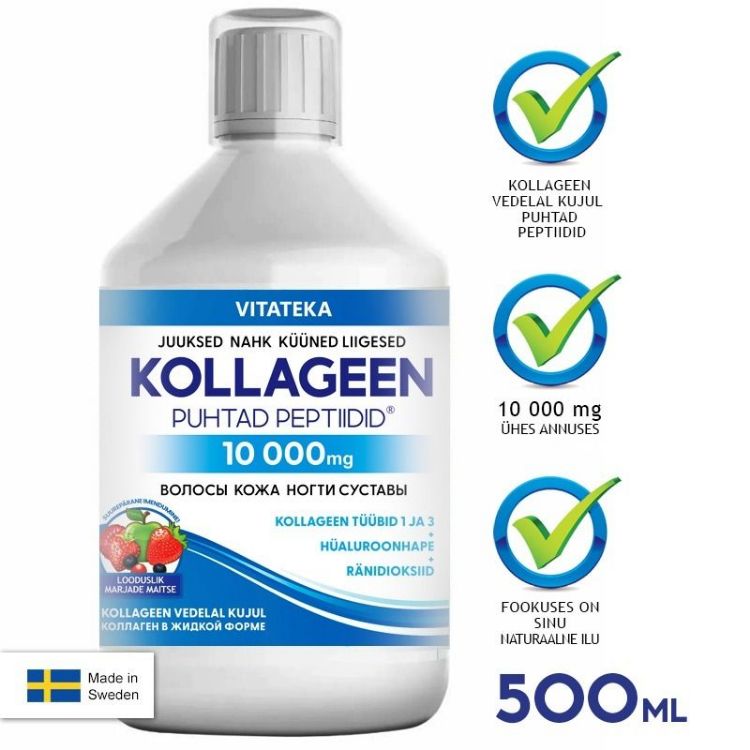 Obrázok z Hovädzí kolagén 10000 mg - 500 ml - Vitateka