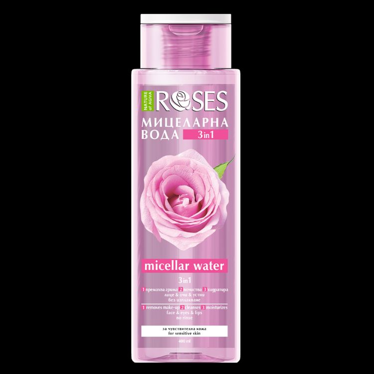 Obrázok z HYDRA PLUS micelárna voda 3v1 pre citlivú pokožku 400 ml - NATURE OF AGIVA