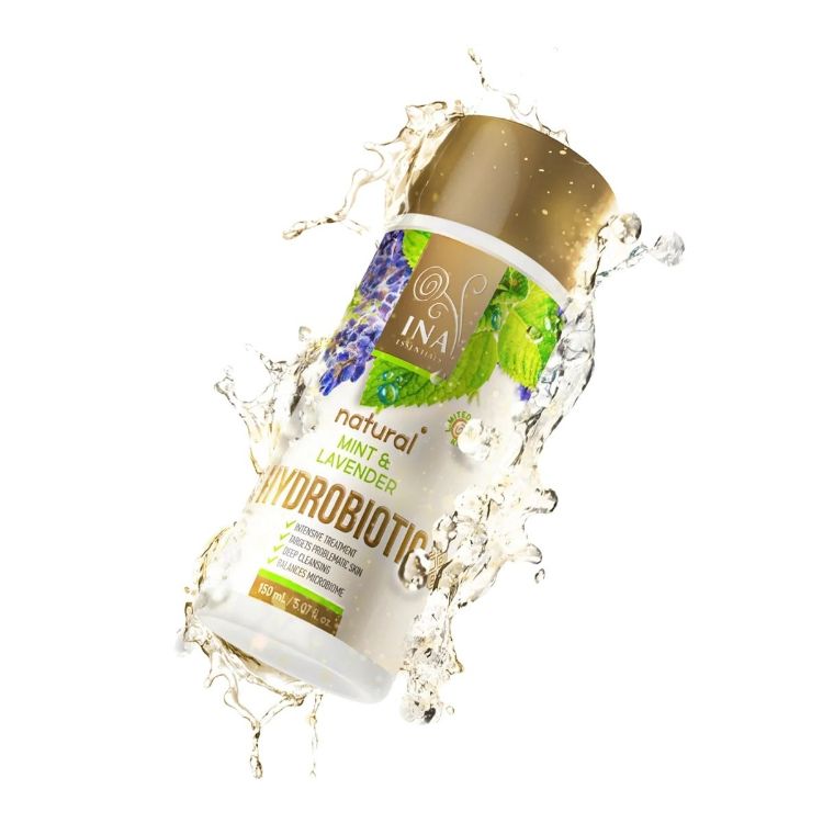 Obrázok z HYDROBIOTIC - levanduľa & mäta - intenzívna starostlivosť o akné - 150 ml - INA Essentials
