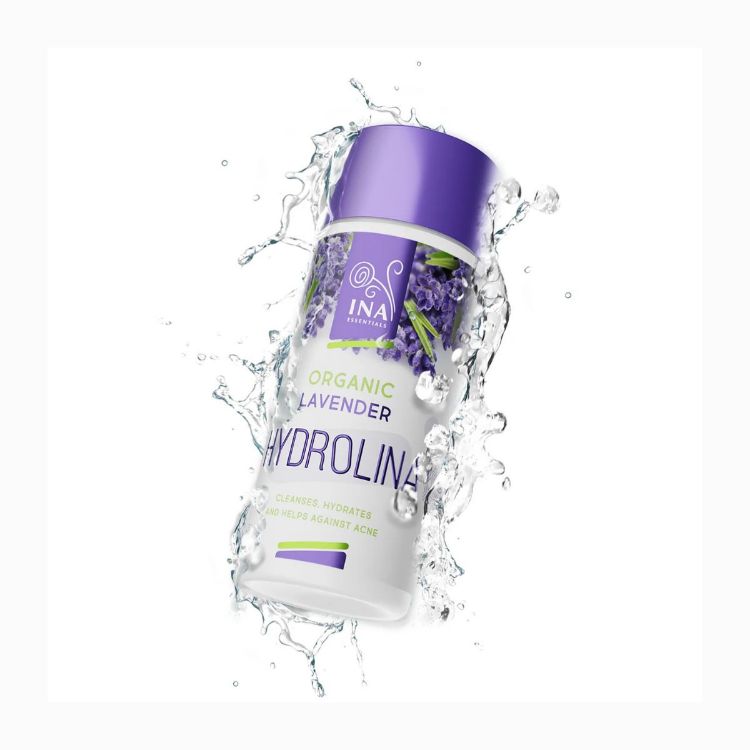 Obrázok z HYDROLINA - organická levanduľová voda na akné - 150 ml - INA Essentials