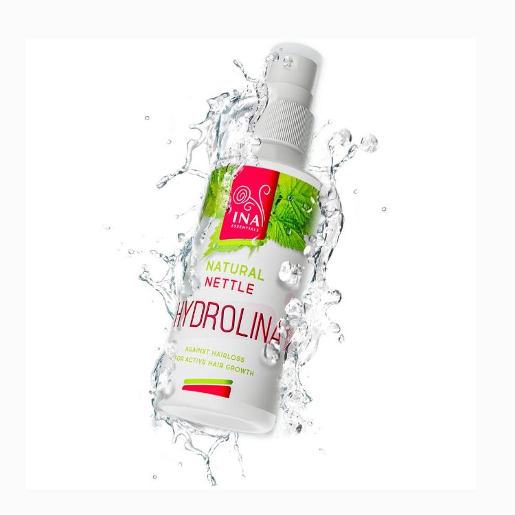 Obrázok z HYDROLINA - voda z divokej žihľavy - vlasový sprej na vypadávanie vlasov a mastné vlasy- 150 ml - INA Essentials