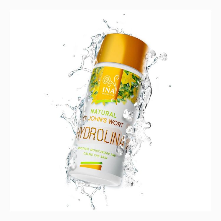 Obrázok z HYDROLINA - voda z ľubovníka na psoriázu a podráždenú pokožku - 150 ml - INA Essentials