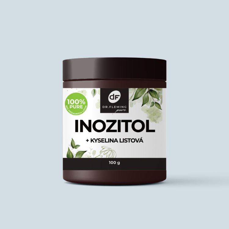 Obrázok z Inozitol + Kyselina Listová - 100 g prášok  - Dr. Fleming