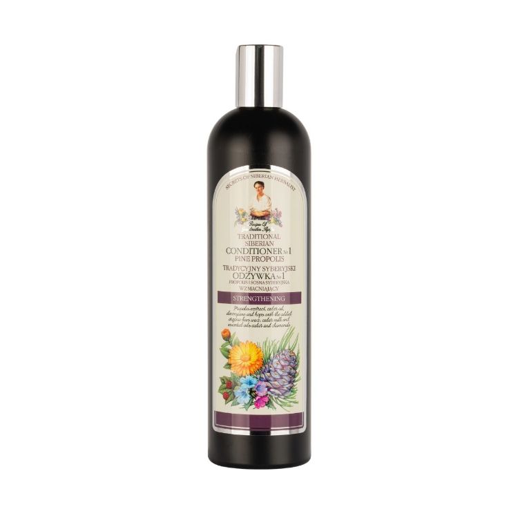 Obrázok z Kondicionér na vlasy №1 – borovicový propolis - 550 ml - Babička Agafia