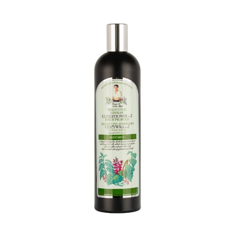 Obrázok z Kondicionér na vlasy №2 – brezový propolis - 550 ml - Babička Agafia
