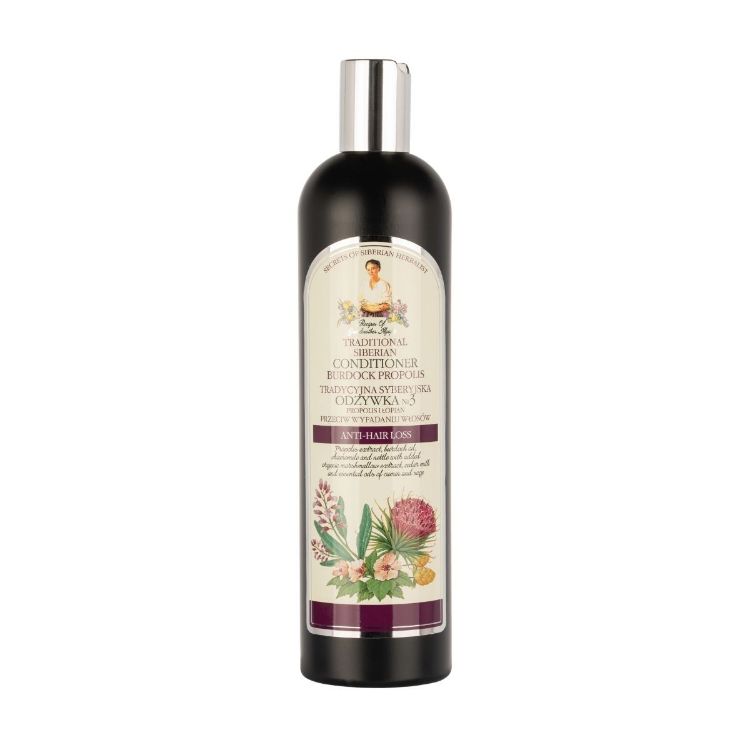 Obrázok z Kondicionér na vlasy №3 – lopúchový propolis - 550 ml - Babička Agafia