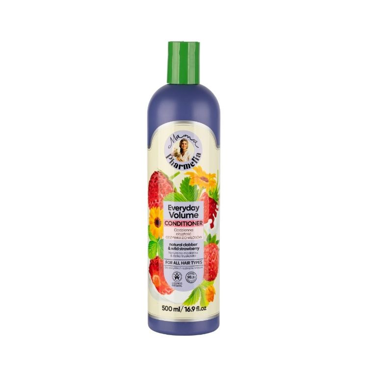 Obrázok z Kondicionér pre každodenný objem s kyslým mliekom a lesnou jahodou - 500 ml - Mama Pharmelia