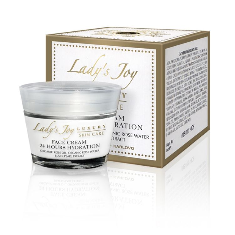Obrázok z LADY’S JOY LUXURY pleťový krém 24-hodinová hydratácia 50 ml - Bulgarian Rose Karlovo