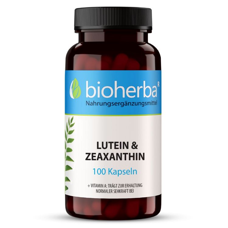 Obrázok z Luteín a zeaxantín – 100 kapsúl – Bioherba