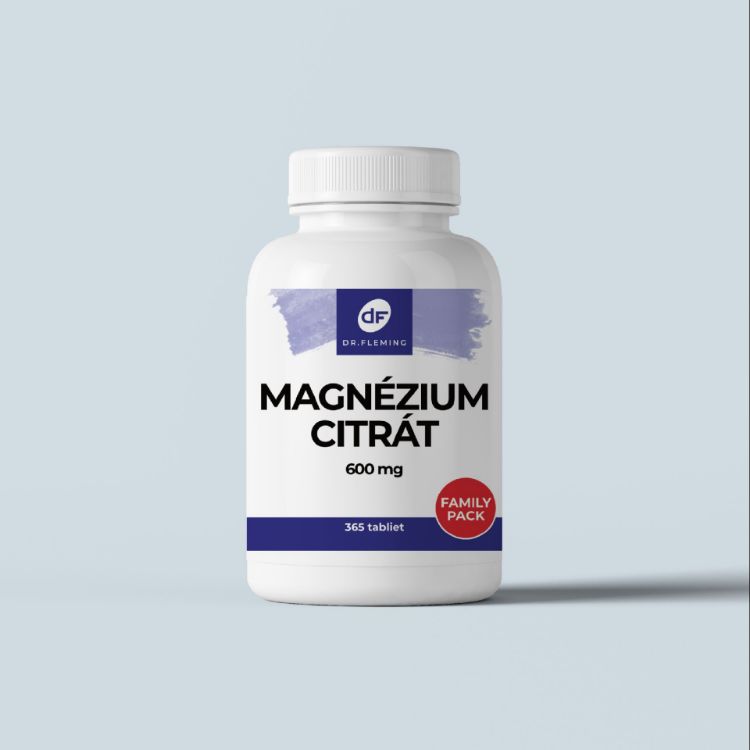 Obrázok z Magnézium Citrát 600 mg - 365 tabliet - Dr. Fleming