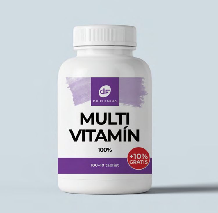 Obrázok z Multivitamín 100% - 110 tabliet - Dr. Fleming