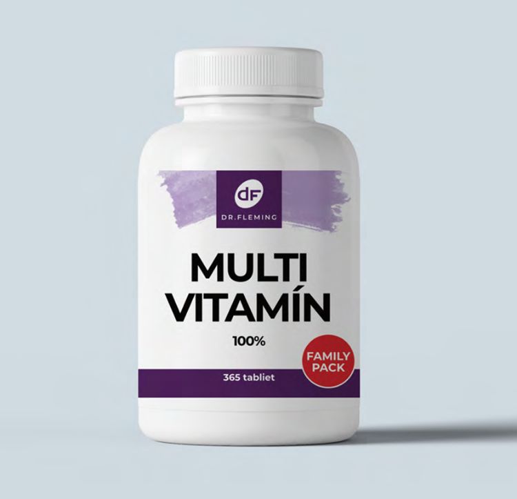 Obrázok z Multivitamín 100% - 365 tabliet - Dr. Fleming