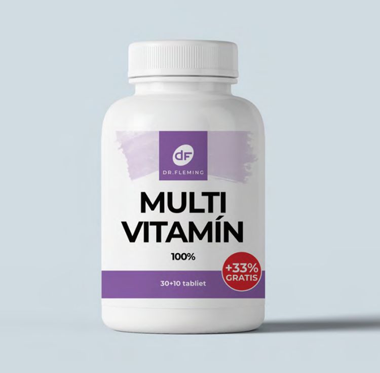 Obrázok z Multivitamín 100% - 40 tabliet - Dr. Fleming