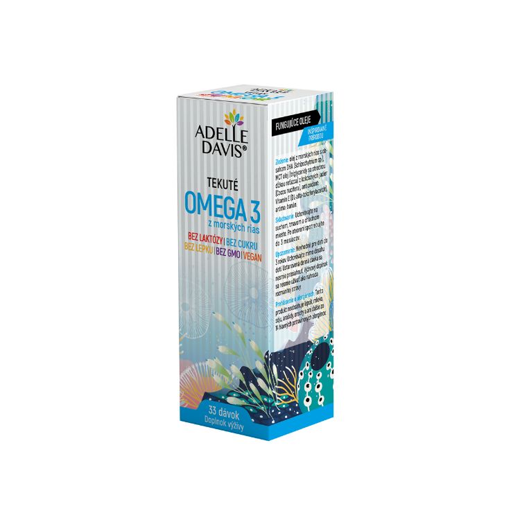 Obrázok z Omega 3 z morských rias, 33 dávok - Adelle Davis