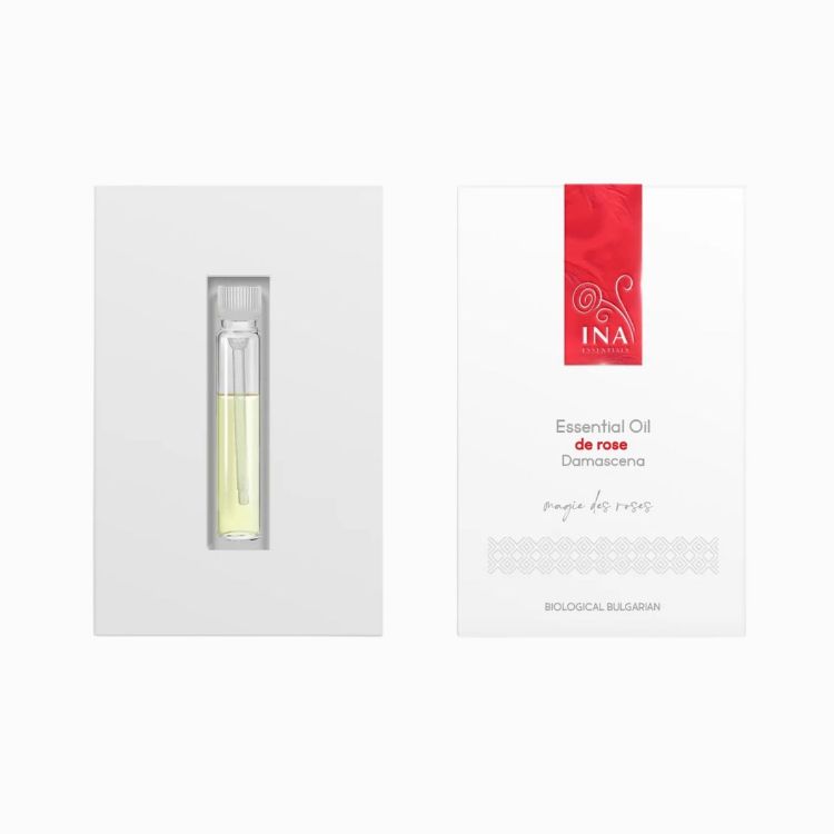 Obrázok z Organický esenciálny ružový olej - 1 g/0,88 ml - INA Essentials