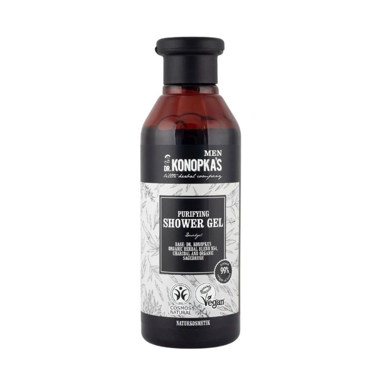 Obrázok z Pánsky čistiaci sprchový gél - 280 ml - Dr. Konopka's