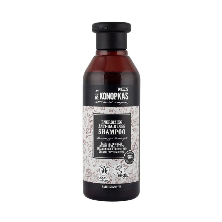 Obrázok z Pánsky energizujúci šampón proti vypadávaniu vlasov - 280 ml - Dr. Konopka's
