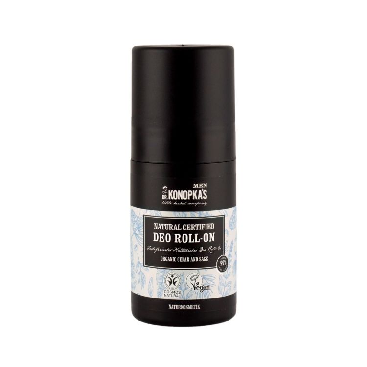 Obrázok z Pánsky prírodný certifikovaný dezodorant roll-on - 50 ml - Dr. Konopka's