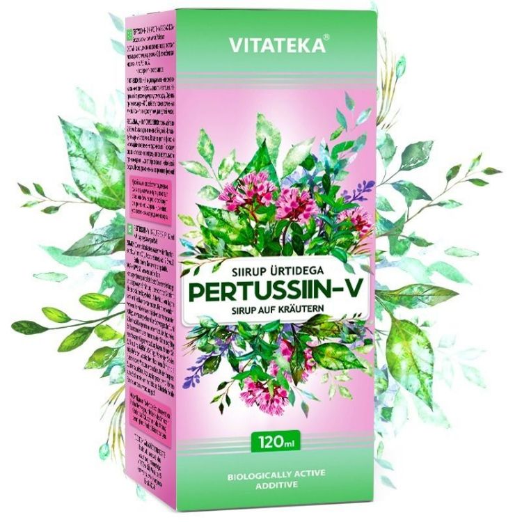Obrázok z Pertussin – bylinný sirup – 120 ml – Vitateka