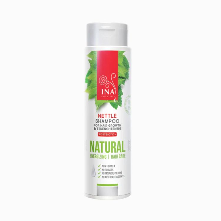 Obrázok z Prírodný šampón z divokej žihľavy - vypadávanie vlasov - 200 ml - INA Essentials
