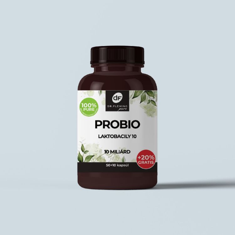 Obrázok z ProBioLaktobacily 10 - 60 kapsúl - Dr. Fleming