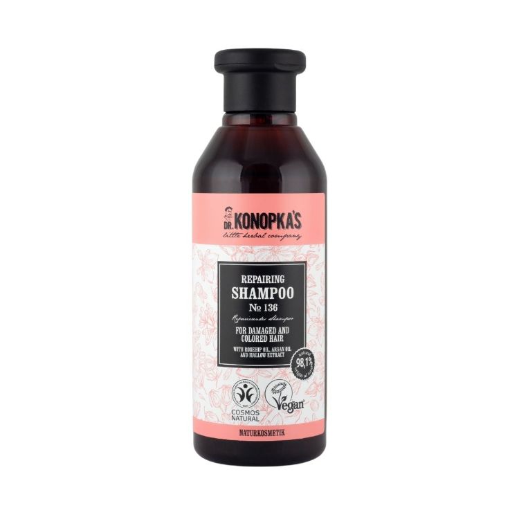 Obrázok z Regeneračný šampón №136 pre poškodené a farbené vlasy - 280 ml - Dr. Konopka's