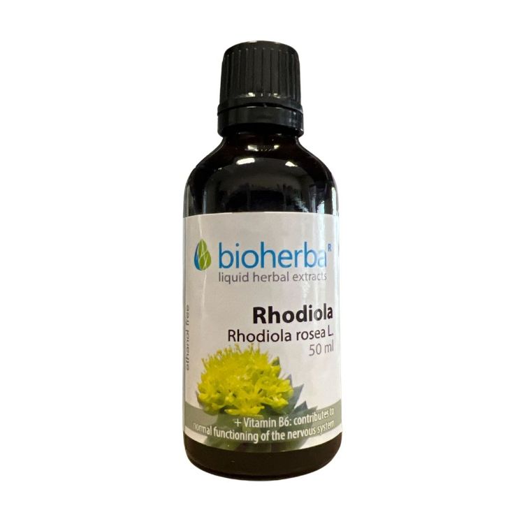 Obrázok z Rhodiola kvapky – tinktúra – 50 ml – Bioherba