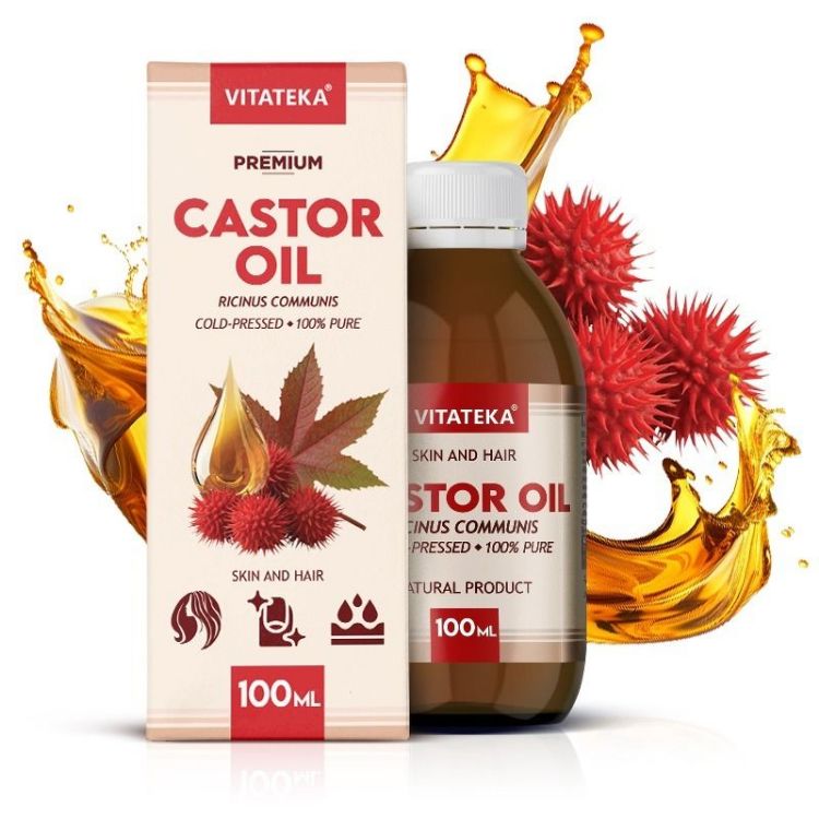 Obrázok z Ricínový olej na pokožku a vlasy – 100 ml – Vitateka