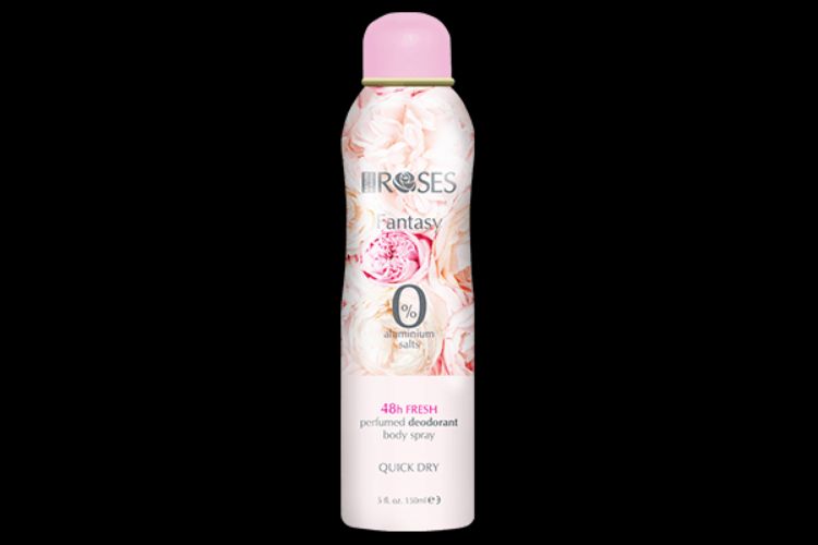 Obrázok z ROSES FANTASY Parfumovaný dezodorant s jemnou vôňou ruže 150 ml - NATURE OF AGIVA