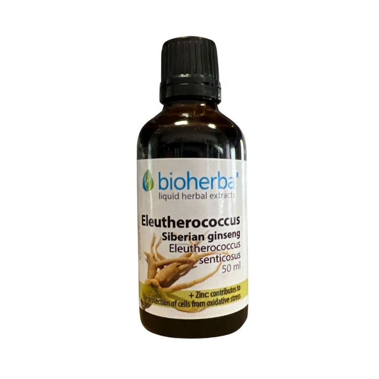 Obrázok z Sibírsky ženšen kvapky – tinktúra – 50 ml – Bioherba