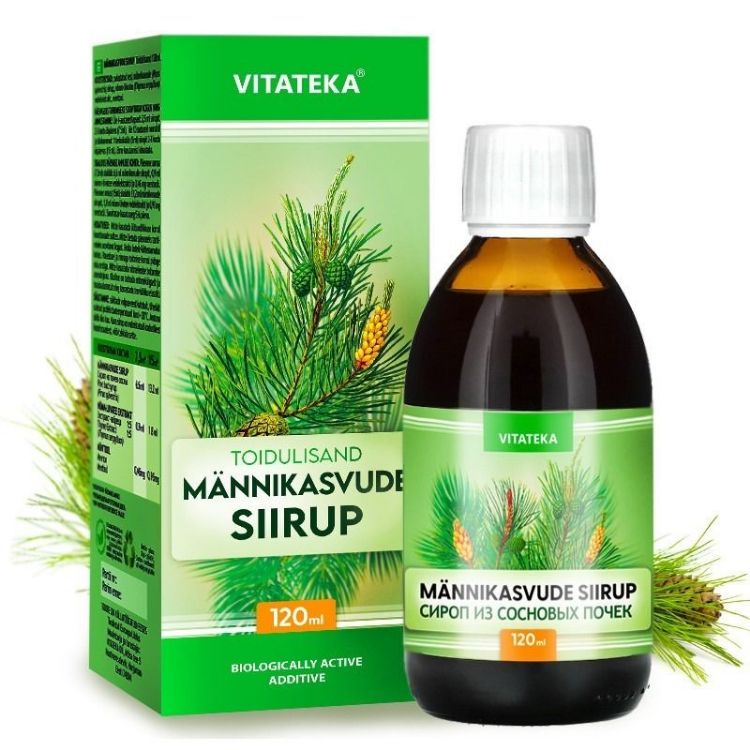 Obrázok z Sirup z borovicových výhonkov – 120 ml – Vitateka
