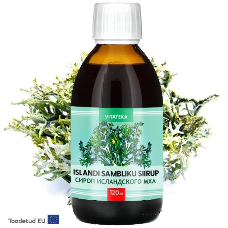 Obrázok z Sirup z islandského lišajníka – 120 ml – Vitateka