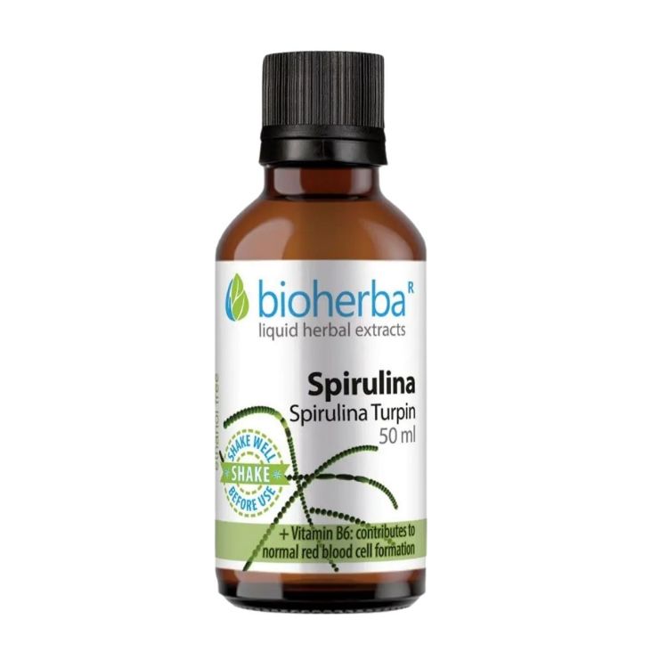 Obrázok z Spirulina - tinktúra kvapky - 50 ml - Bioherba