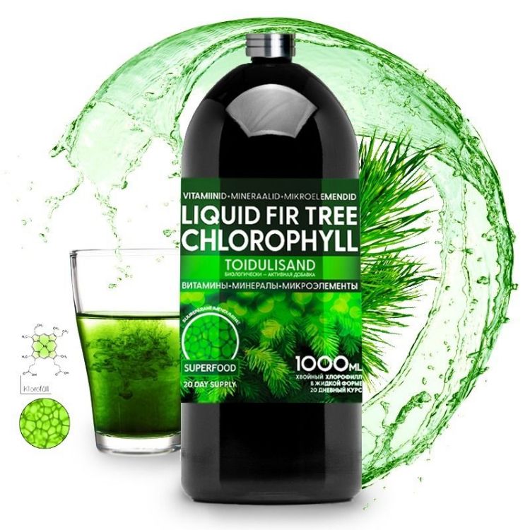 Obrázok z Tekutý chlorofyl – 1000 ml – Vitateka