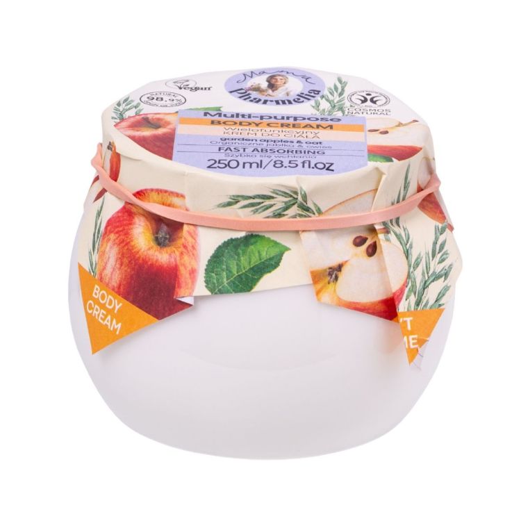 Obrázok z Telový krém s jablkami zo záhrady a ovsom - 250 ml - Mama Pharmelia