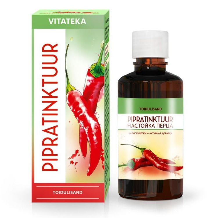 Obrázok z Tinktúra z červenej papriky – 25 ml – Vitateka