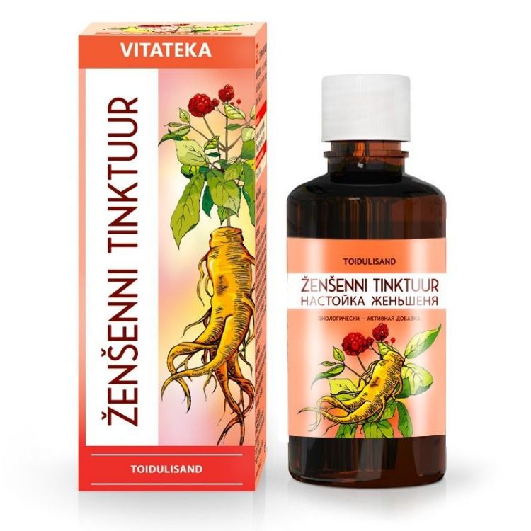 Obrázok z Tinktúra z pravého ženšenu – 25 ml – Vitateka