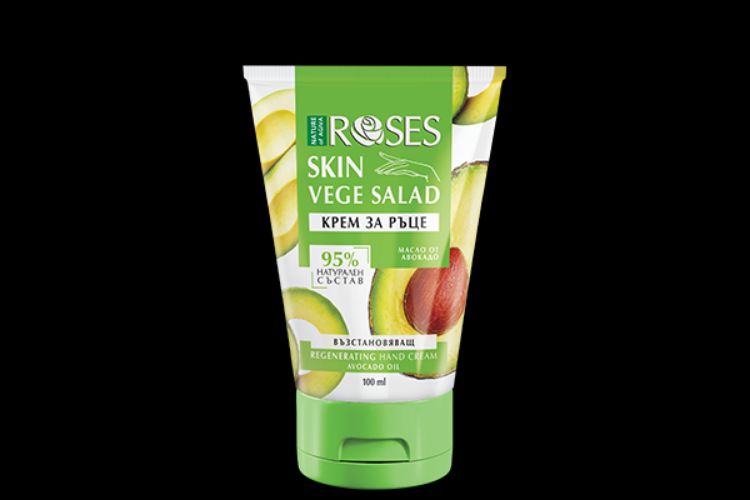 Obrázok z VEGE SALAD – Regeneračný krém na ruky s avokádovým olejom 100 ml - NATURE OF AGIVA