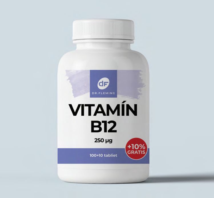 Obrázok z Vitamín B12 250μg - 110 tabliet - Dr. Fleming