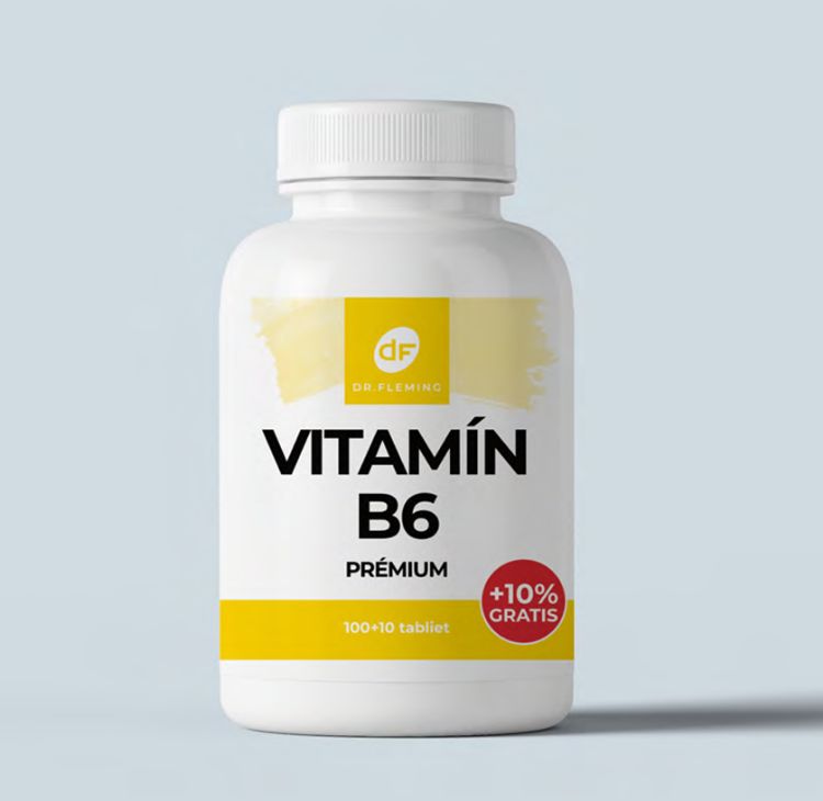 Obrázok z Vitamín B6 Prémium Pyridoxal-5-fosfát - 110 tabliet - Dr. Fleming