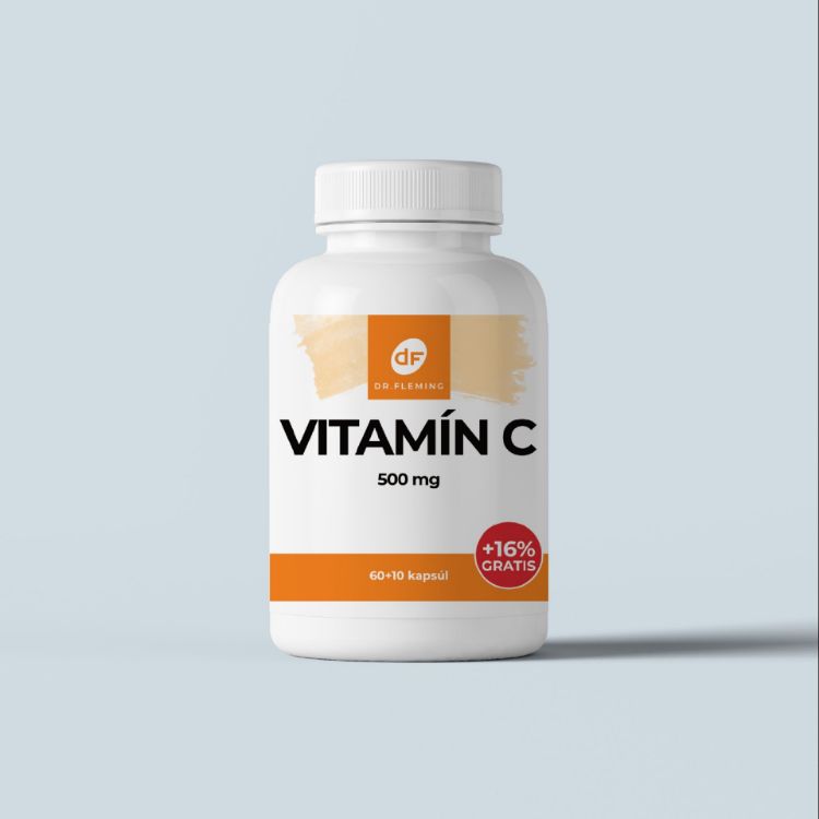 Obrázok z Vitamín C 500mg - 70 kapsúl - Dr. Fleming