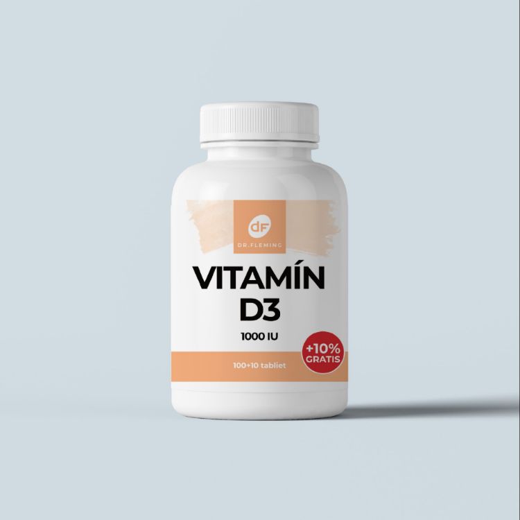 Obrázok z Vitamín D3 1000IU - 110 tabliet - Dr. Fleming